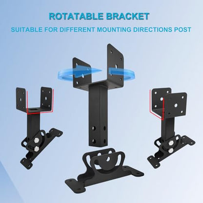 3Pcs Roof Riser Brackets Kit Pergola Beam Support Brackets