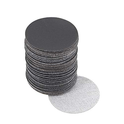 uxcell 2-Inch Hook and Loop Sanding Disc Wet/Dry Silicon Carbide 800 Grit 50 Pcs - size: 800 Grit