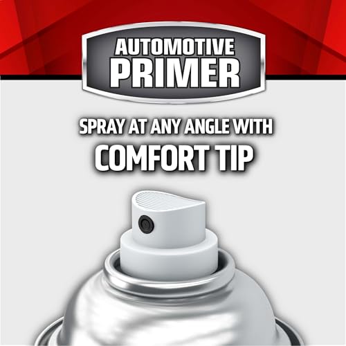 Rust-Oleum 260737 Automotive Sandable Primer Spray, 12 oz, White - color: White, size: 12 fl oz (Pack of 1)