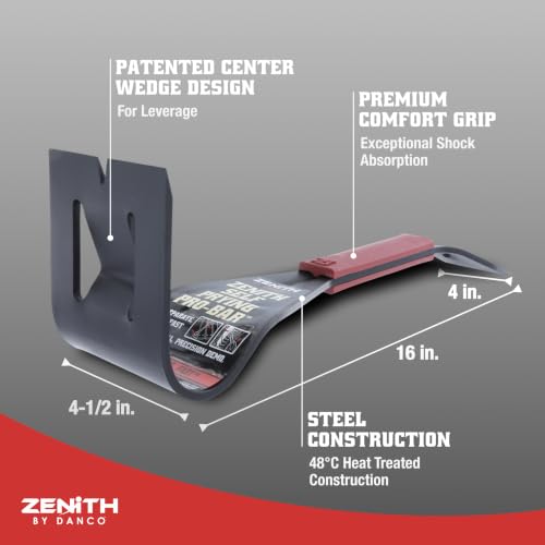 Zenith by Danco Pro Bar Demolition Multi-Tool (ZN700101) - style: Pro Bar
