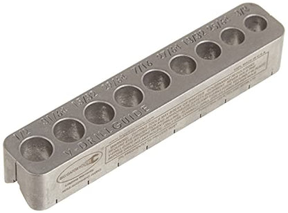 V-Drill Guide, Standard Sizes 3/8" to 1/2"