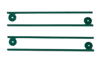 Swing Set Anchor Leveling Kit :: Includes Four Large Molded Rubber Blocks with Stakes and Hardware for Installation
