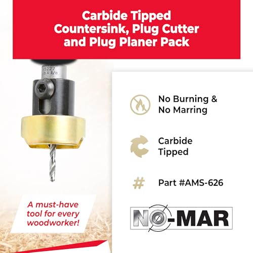Amana Tool Woodworking Countersink Set, AMS-626, 3-Piece - style: AMS-626, 3-Pc