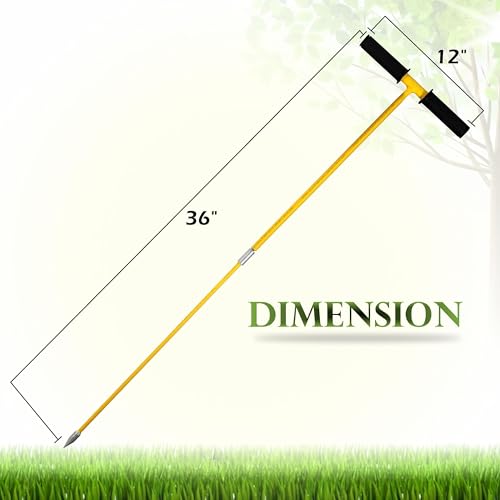 FEBTECH Metal Ground Probe with T-Handle - 36-Inches Long