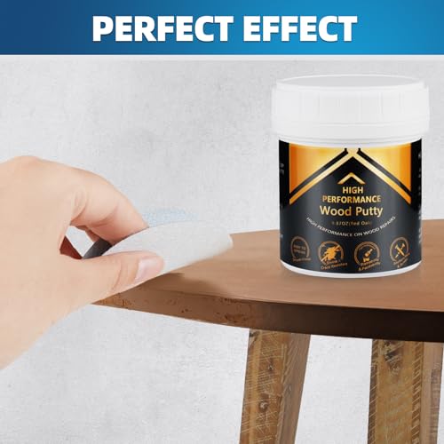 Deuvuo Red Oak Wood Filler, High-Performance Red Oak Wood Putty Kit - Quickly Fix Wood Cracks and Blemishes with Wood Hole Filler - Paintable, Stainable, Sandable & Quick Drying - 9.87 Ounce - color: 9.87oz Red Oak