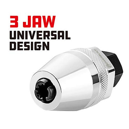 Powerbuil Stud Extractor, Remove Damaged Bolts, Grips and Removes Studes 1/4" to 1/2" or 6mm to 12mm, Compact for Tight Spaces, 3/8" Drive - ‎647794M (Pack of 2) - size: 1 Count (Pack of 2)