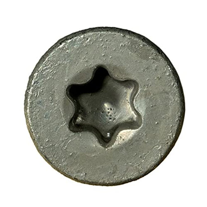 Star Drive Floorboard Screws with Wings, 1lb Box, Approx. 28 Pieces - 1/4" x 3-1/2" Metal Self-Tapping Screws, Heat, Abrasion, & Corrosion Resistant Screws for Flooring, Construction - size: 1 LB 1/4" x 3-1/2"
