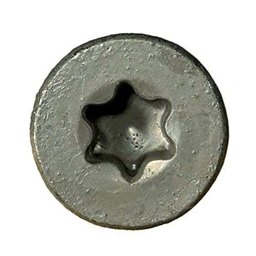 Star Drive Floorboard Screws with Wings, 1lb Box, Approx. 47 Pieces - 1/4" x 2" Self Tapping Screws, Heat, Abrasion, & Corrosion Resistant Thread Forming Metal Screws for Flooring, Repair - size: 1 LB 1/4" x 2"