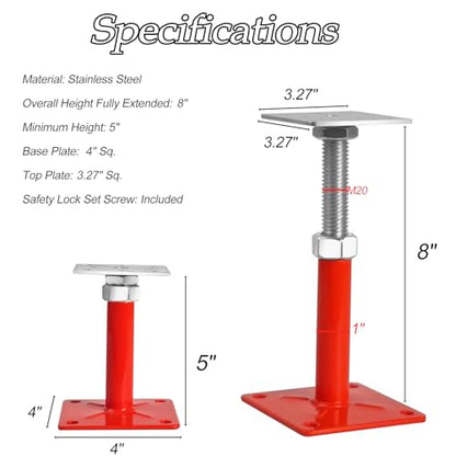 Adjustable Jack Post