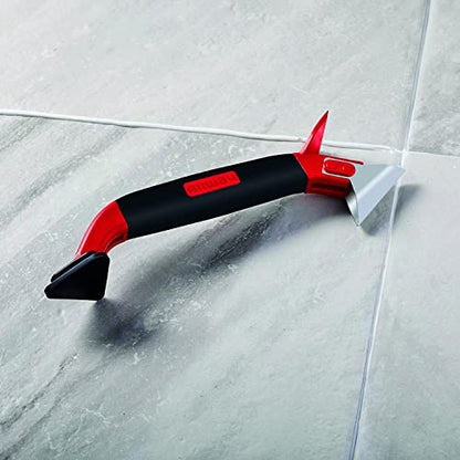 DAP Plastic Wood Filler 6 Oz & ALLWAY 3-in-1 Caulk Tool for Removal, Application & Smoothing