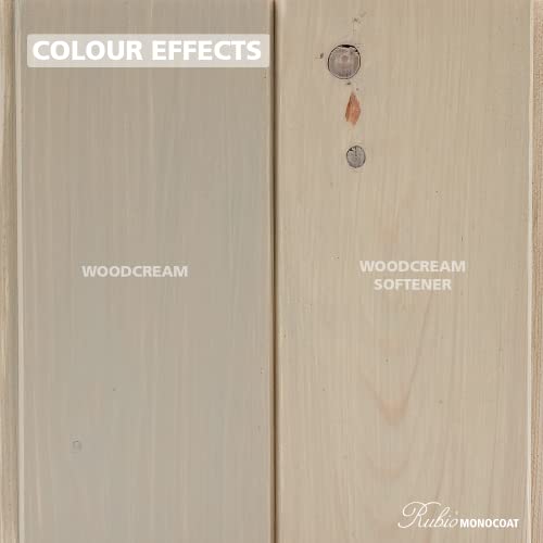 Rubio Monocoat WoodCream Softener | Enhances our Wood Cream for Transparent or Aged Finishes & Easy Maintenance on Vertical Exterior Surfaces | 1 Liter - size: 1 L