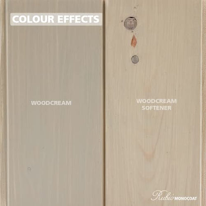 Rubio Monocoat WoodCream Softener | Enhances our Wood Cream for Transparent or Aged Finishes & Easy Maintenance on Vertical Exterior Surfaces | 1 Liter - size: 1 L