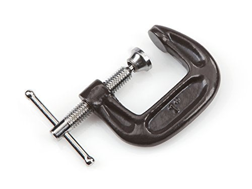 TEKTON Malleable Iron C-Clamp | 4009, Black, 1 Inch - size: 1 in.