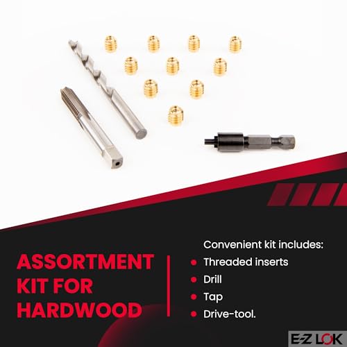 E-Z LOK Thread Repair Kit, 8-32 - size: 8-32, style: Brass