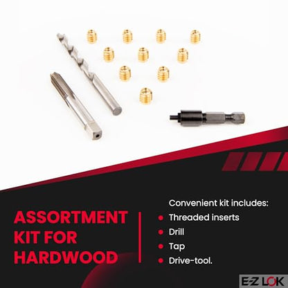E-Z LOK Thread Repair Kit, 8-32 - size: 8-32, style: Brass