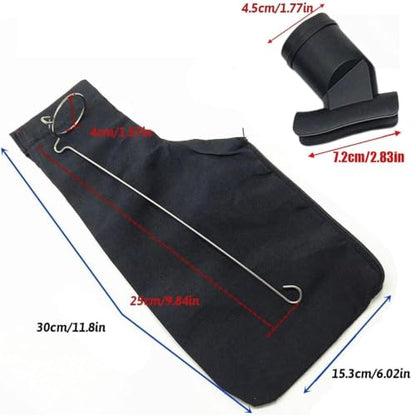 Table Saw Dust Collector Bag - Wired Adjustable, Lightweight Dust Bag, Wood - color: Round Bottom Air Outlet + Dust Bag + Wire