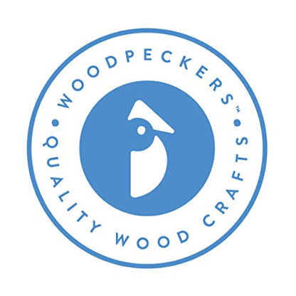 Wooden Dowel Pins 1/4 inch x 1-1/2 inch, Pack of 100 Spiral Dowel Joints for Woodworking, Furniture and Crafts, by Woodpeckers - size: 1/4 inch x 1-1/2 inch