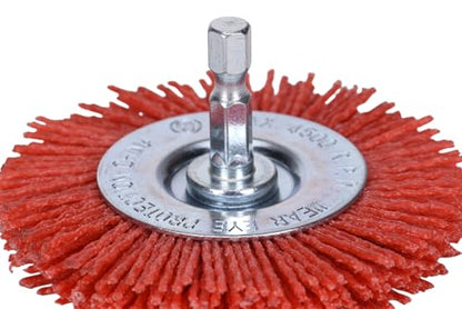 Century Drill & Tool 77431 Nylon Abrasive Radial Brush, 3", Coarse - size: 3" Coarse