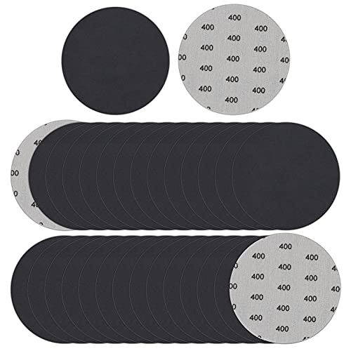 VIBRATITE 400 Grit 5 Inch Hook & Loop Sanding Discs, 70PCS - size: 5 Inch (400 Grit)