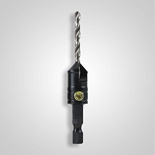 Snappy 82 Degree Countersink for #10-12 Screws 9/64in. Drill Bit x 1/2 Bore USA - size: 9/64" x 1/2"