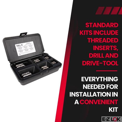 E-Z LOK Thread Insert Drive Tool for Hard Wood, M3-0.5 to M10-1.5 - size: M3-0.5 to M10-1.5, style: Stainless Steel