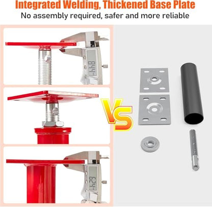 4 Pack House Floor Jacks, 16"-21" Height Range, 11023 LBS Max Load - size: 16" - 21" (4 Pack)