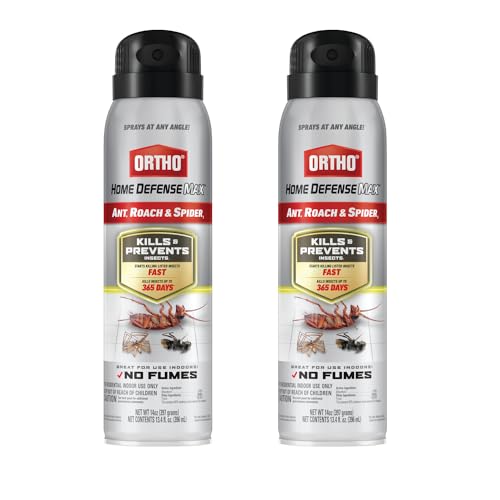 Ortho Home Defense Max Ant, Roach & Spider1, Aerosol, 14 oz. (2-Pack) - size: 2-Pack, style: Aerosol