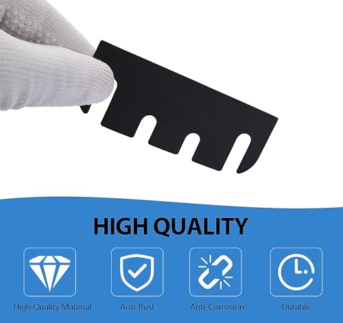 Door Hinge Shims for Door Hinge Repair Kit, 0.030" Thickness,4" Hinge Shims