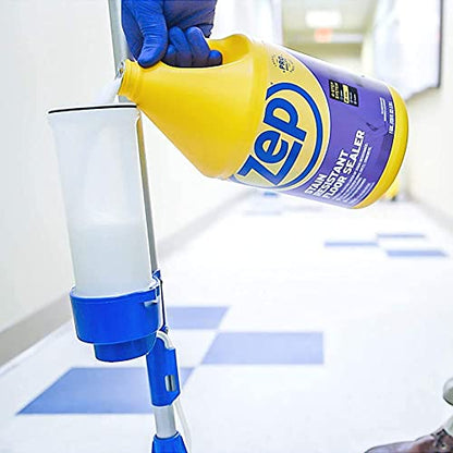 Zep Stain Resistant Floor Sealer - 1 Gallon - ZUFSLR128 - Durable, Long Lasting Seal - size: 1 Gallon