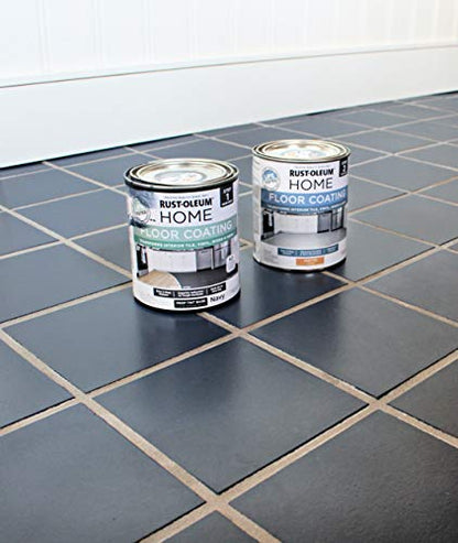 Rust-Oleum Home Interior Floor Semi-Gloss Navy Coating Kit - color: Navy