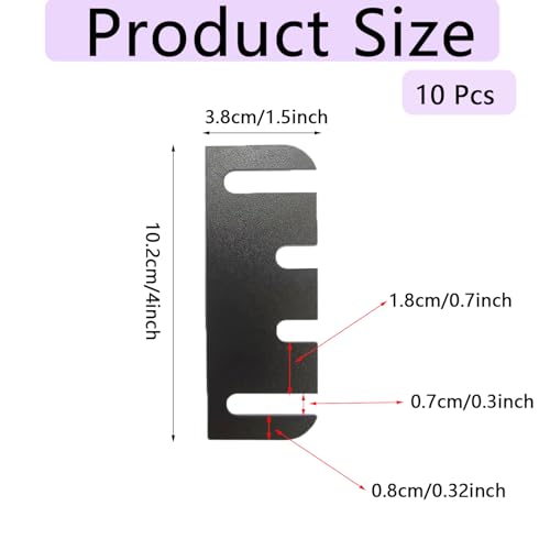 10 Pack Door Hinge Shims，for Door Hinge Repair Kit