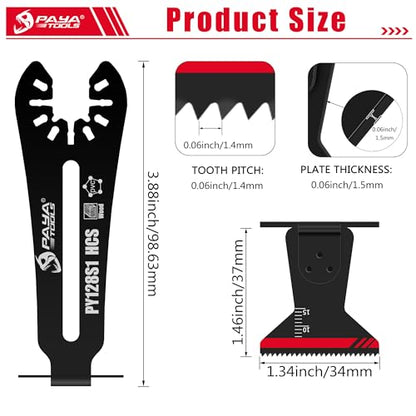 1-Pack 1-11/32" 90° Oscillating Saw Blades [Patented Design] - size: 1--PACK