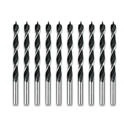 1/4 Brad Point Drill Bit Set for Wood - size: 1/4in (10pcs)