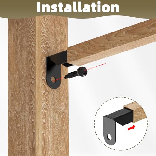 24 Pack Fence Mounting Bracket - size: 24 Pack
