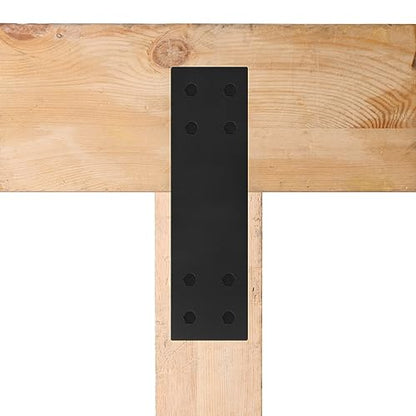 2 Pcs 6x6 Post Beam Connector Brackets,14 Inch Mending Plate