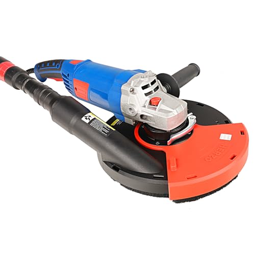 HERZO Universal Surface Grinding Dust Shroud for 9 Inch Angle Grinder Grinding Task - size: 9 inch