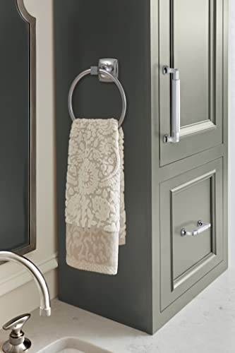 Amerock Stature 7-9/16" Chrome Towel Ring - color: Chrome, size: 7-9/16 Inch (192 mm) Width