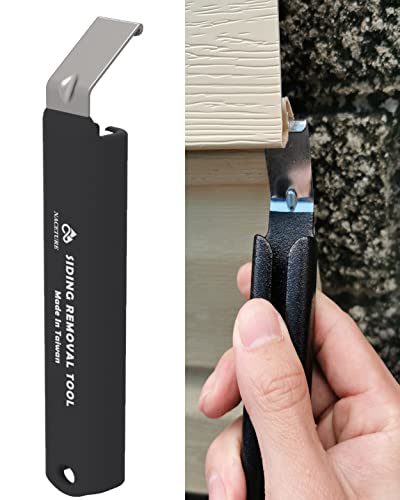 NACETURE Heavy Duty Vinyl Siding Removal Tool, 7 Inch Steel Zip Tool
