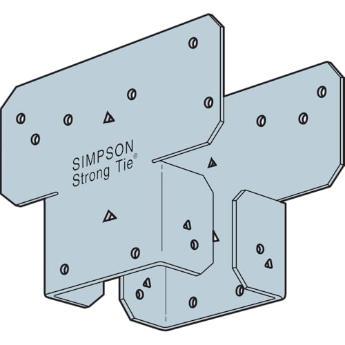 Simpson Strong-Tie AC4Z AC ZMAX Galvanized Adjustable Post Cap for 4X (Pack of 20) - size: 20 Pack