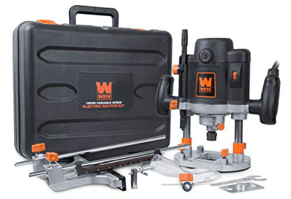 WEN 15-Amp Plunge Router & 8.5-Amp Biscuit Joiner Kit