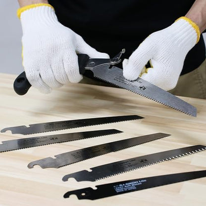 KAKURI Bamboo Saw 8.2" with Tool-Free Quick-Change Blade System - style: Bamboo