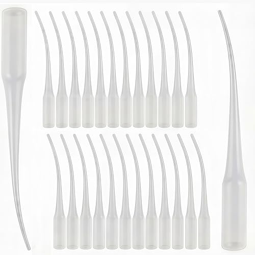 200Pcs Precision CA Applicator Tips,Precision Extender Tips,Special Glue Bottle Applicator Tips for DIY Craft Hobby Model and Tiny Parts