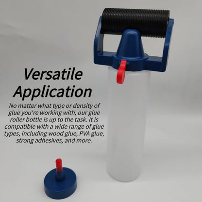 Marhynchus Wood Glue Dispenser with Precision Roller, Mess-Free