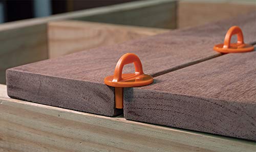 DeckWise WiseGuides Reusable 1/4" Decking Board Spacers, 20 Count - size: 1/4