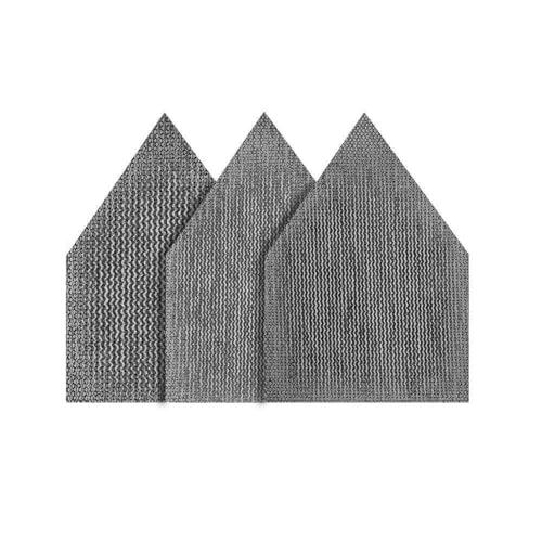 for Milwaukee 48-80-5405 80/120/180 Grit Sheets for M12 Orbital Sander - 12 PK