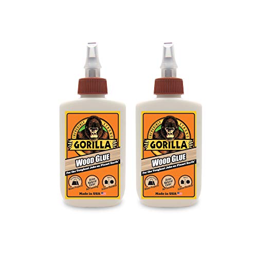 Gorilla Glue (Pack of 1) and Wood Glue (Pack of 2)