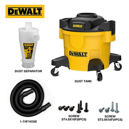 DEWALT 6 Gallon Dust Separator for Wet/Dry Shop Vacuums,DXVCS002