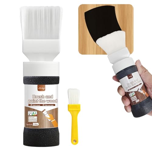Black Touch-Up Paint Pen for Wood,Furniture,Cabinets,Metal,6.35 Oz - color: -Black
