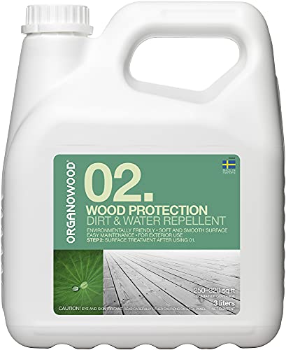 02 Wood Protection Dirt & Water Repellent Step 2 3.0 Liter