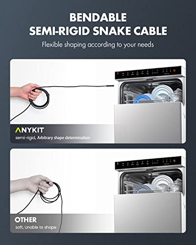 Anykit Endoscope Camera with Light, 1920P HD Borescope - size: 9.8FT